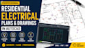 create residential electrical plans and mep drawings