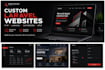 build you a professional custom website with PHP laravel