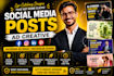 create social media posts ads power, ad creative, facebook ad image, instagram