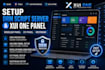 setup drm script server, xui one panel, reseller panel, o11 panel, restream