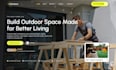 design wix deck building website outdoor deck construction company website