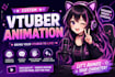 live 2d vtuber models, vtuber rigging vtuber commissions outfit