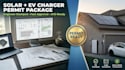 design your solar battery and ev charger permit package
