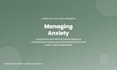 create an e book about managing anxiety