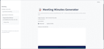 convert your meeting transcripts into branded, client ready reports