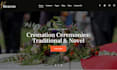 design a professional funeral home wordpress website