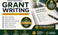 do professional grant writing, grant proposal and research
