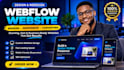 be your webflow developer for webflow design webflow website and webflow