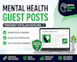 publish mental health guest posts with dofollow backlinks