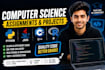 do computer science assigned, python, cpp and r programming tasks and projects