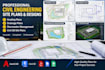 design grading plans, drainage plans, stormwater management, civil 3d site plans