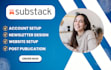 setup substack account substack newsletter manage and promote substack posts