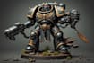 paint custom warhammer 40k characters, armies, and vehicles