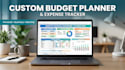 do custom budget spreadsheet