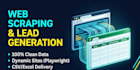 do web scraping, directory scraping, and lead generation