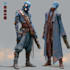 design sci fi mecha and robot concept art