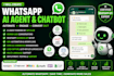 create a whatsapp ai agent, and whatsapp automation