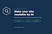 make your website readable and visible to ai search tools