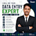 do professional data entry, web research, excel data entry