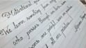 handwrite anything in my clean cursive handwriting style