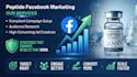 fix peptide ads issues setup high converting peptide facebook ads google tiktok