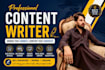content writer for you script