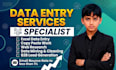 virtual assistant excel data entry lead generation web research
