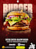design professional burger restaurant posters