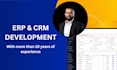 develop custom erp software, CRM and web applications