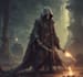 write terrifying fantasy horror stories with monsters