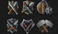 draw custom hand drawn vector game icons and UI assets