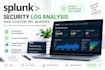 analyze security logs using splunk and create spl queries