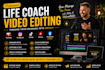 edit engaging videos for life coach and personal brands