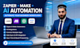 automate your business processes using zapier make  workflow