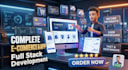 create e commerce websites, apps development as full stack developer