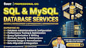 write sql queries and fix mysql database issues