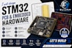 design stm32 pcb, embedded hardware, multilayer pcb, schematic and kicad