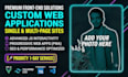 create a responsive website using HTML CSS and javascript