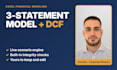 build a 3 statements financial model, dcf valuation, and forecast