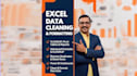 do excel data cleaning, formatting, vlookup and pivot table