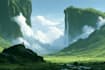 do fantasy landscape illustrations