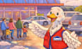 illustrate childrens book with consistent characters