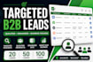 do targeted b2b lead generation