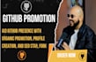 aid github presence with organic promotion, profile creation, and SEO star, fork