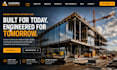 design wix roofing website contractor quote request plumbing cleaning website