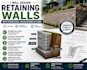 design retaining walls with structural calculations and plans