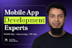 develop mobile app, android app, ios app, ai mobile apps development expert