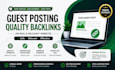 provide quality guest post backlinks on general niches