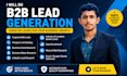 build a targeted b2b lead generation and email list