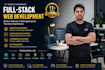 do custom front end and full stack website development